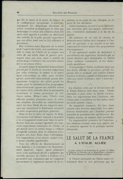 Bulletin des français résidant à l'étranger